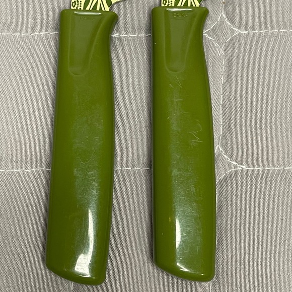 Kuhn Rikon Colori+ Paring Knives Herb Garden Swiss Blade Safety Sheath Green - Picture 4 of 4